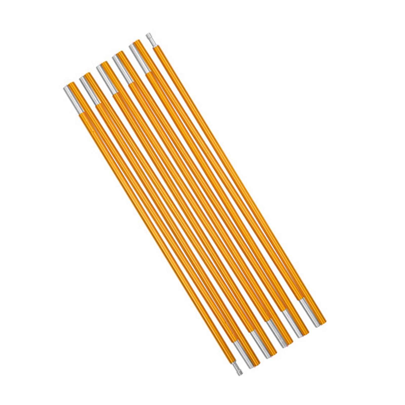 Teleskop-Aluminium-Zeltstangen, Reparatur-Set, 3,6 m, 4 m, 4,4 m, Wind- und Regenschutz, Camping-Zubehör, Aluminium-Zeltstangen Ersatz