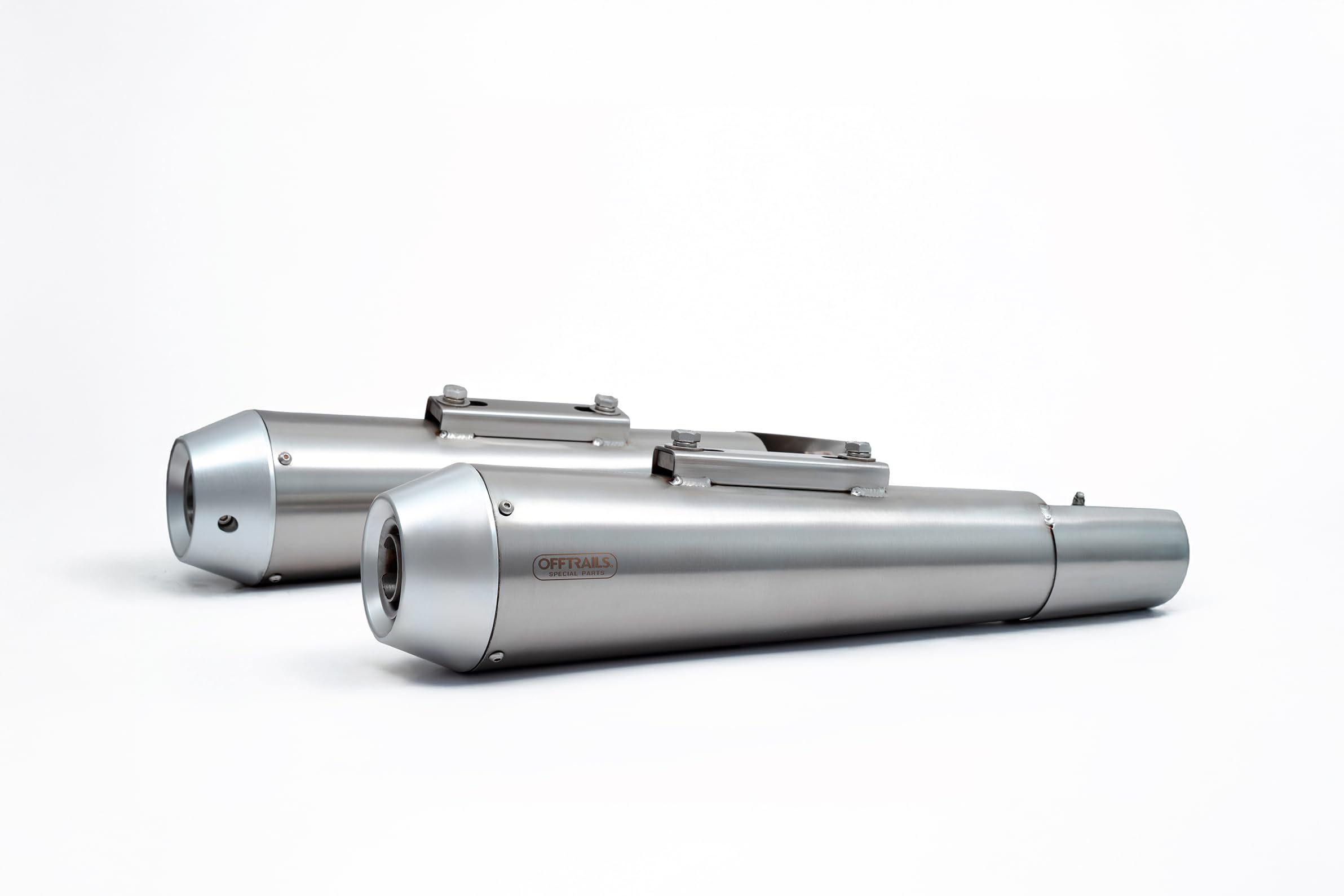 OFFTRAILS Hyperstroke S1 Pro, Silver Slip-on exhaust for RE