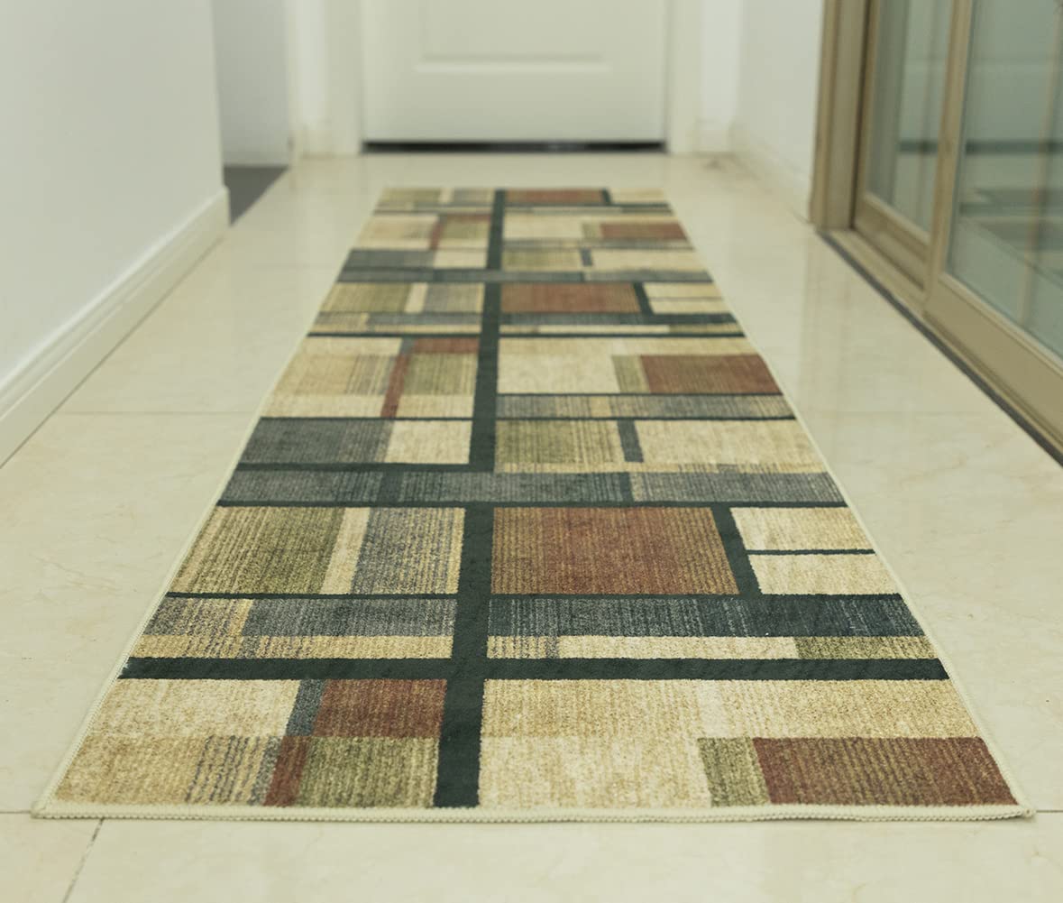 Corridor Rug, Non-Slip Washable Corridor Entrance Rug, Indoor/Outdoor ...