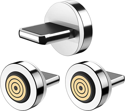 Terasako Conector magnético de 2ª generación [paquete de 3], cabezal de puntas magnéticas compatible con i-Products