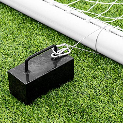 Lest pour buts de football en acier contrepoids banc de touche