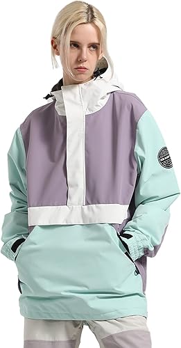 BSASB Chaquetas de esquí para hombre y mujer abrigos de invierno para snowboard chaqueta cálida impermeable al viento para hombres y mujeres esquí