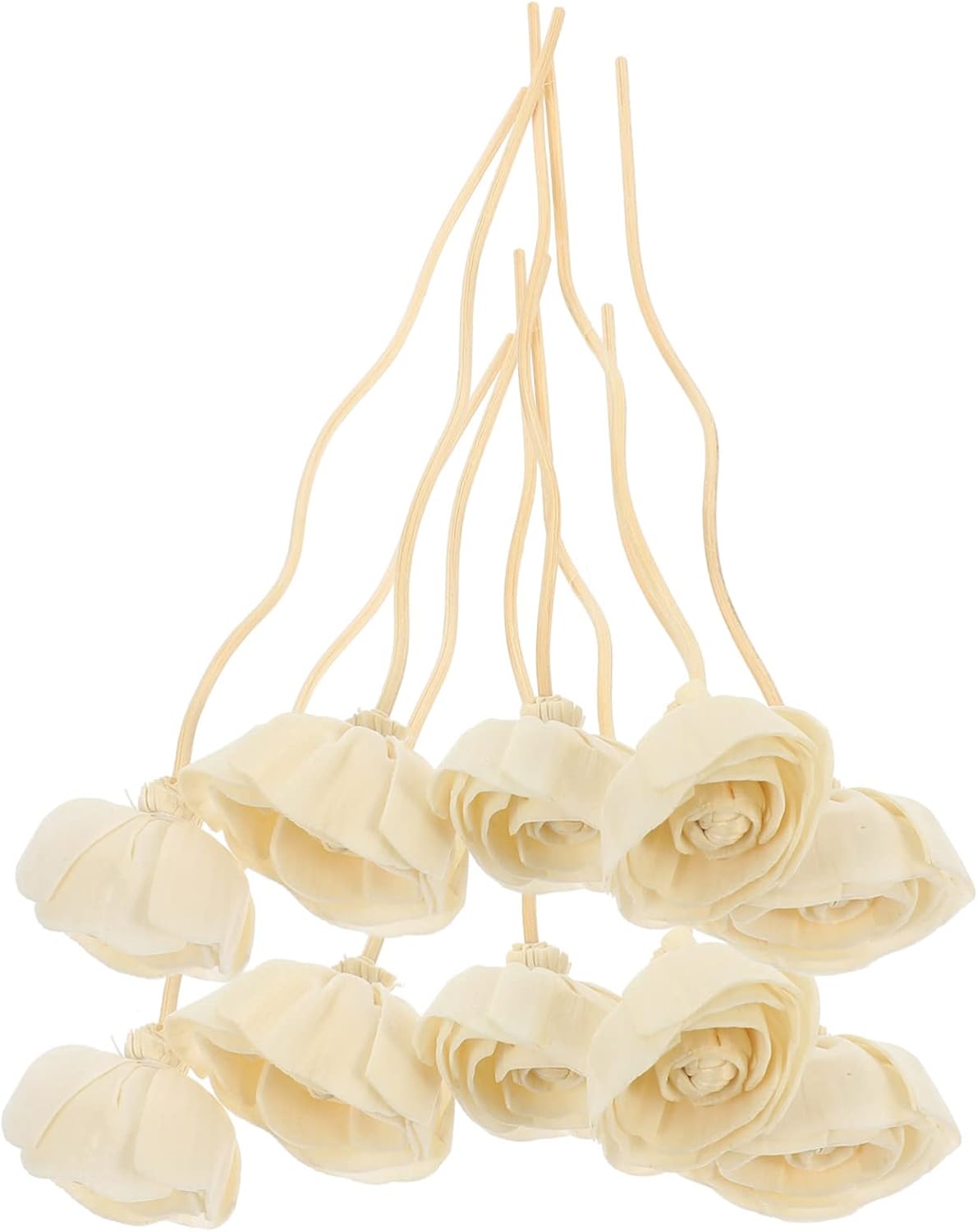 50pcs Diffuser Sticks Fragrance Flower Sticks for Home Decor Scented Accessory Chic Design for Relaxation and Wellness