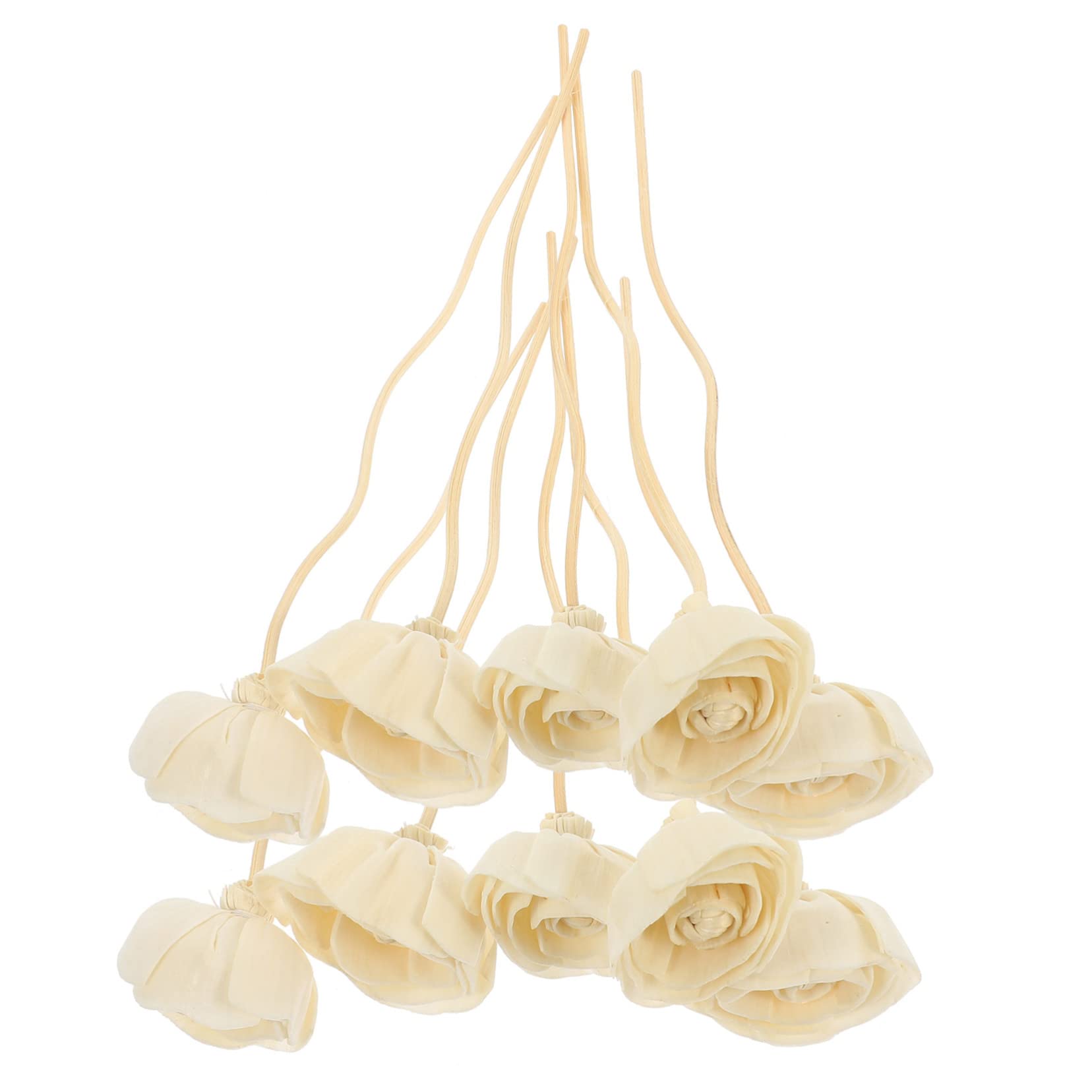 STOBAZA 40pezzi Bastoncini Diffusori Di Fiori Artificiali Per Decorazione Per Ufficio e Casa Fragranza Naturale e Relax