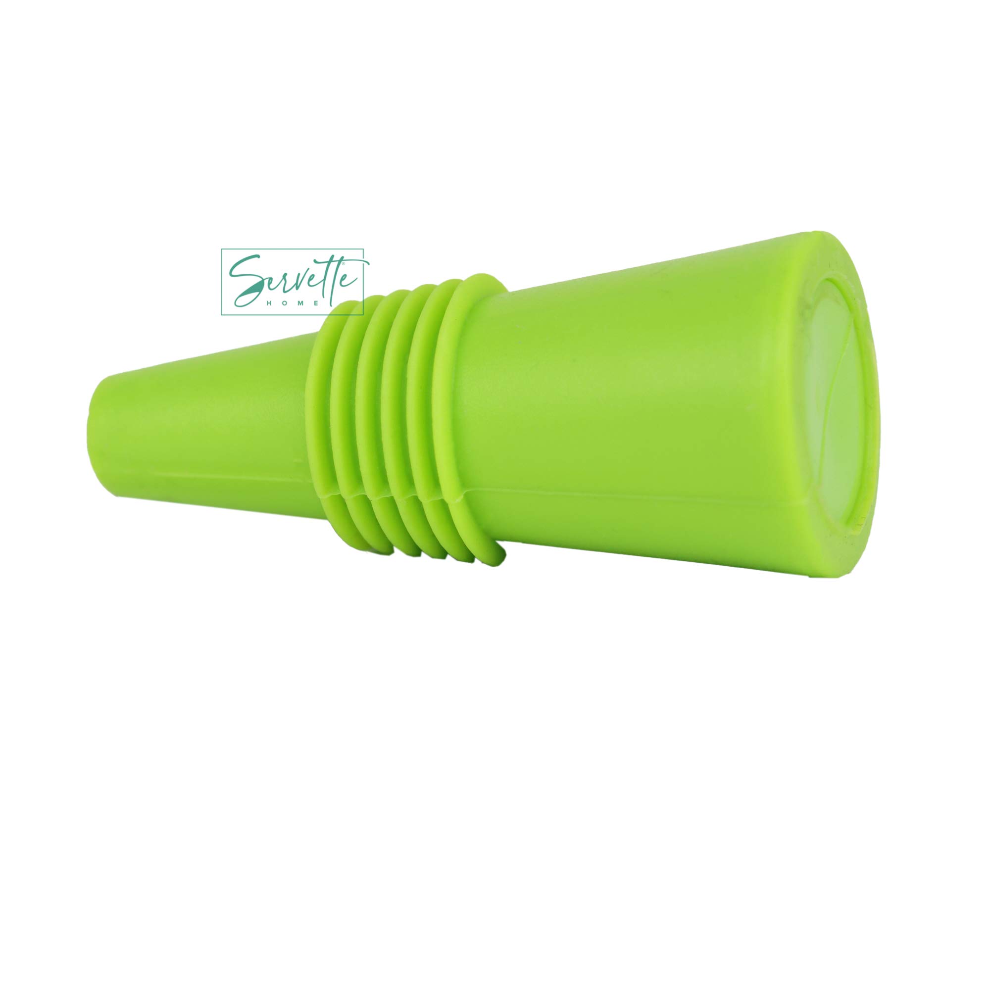 6 Pcs Bouchon De Bouteille De Vin En Silicone Alternative Au Liège