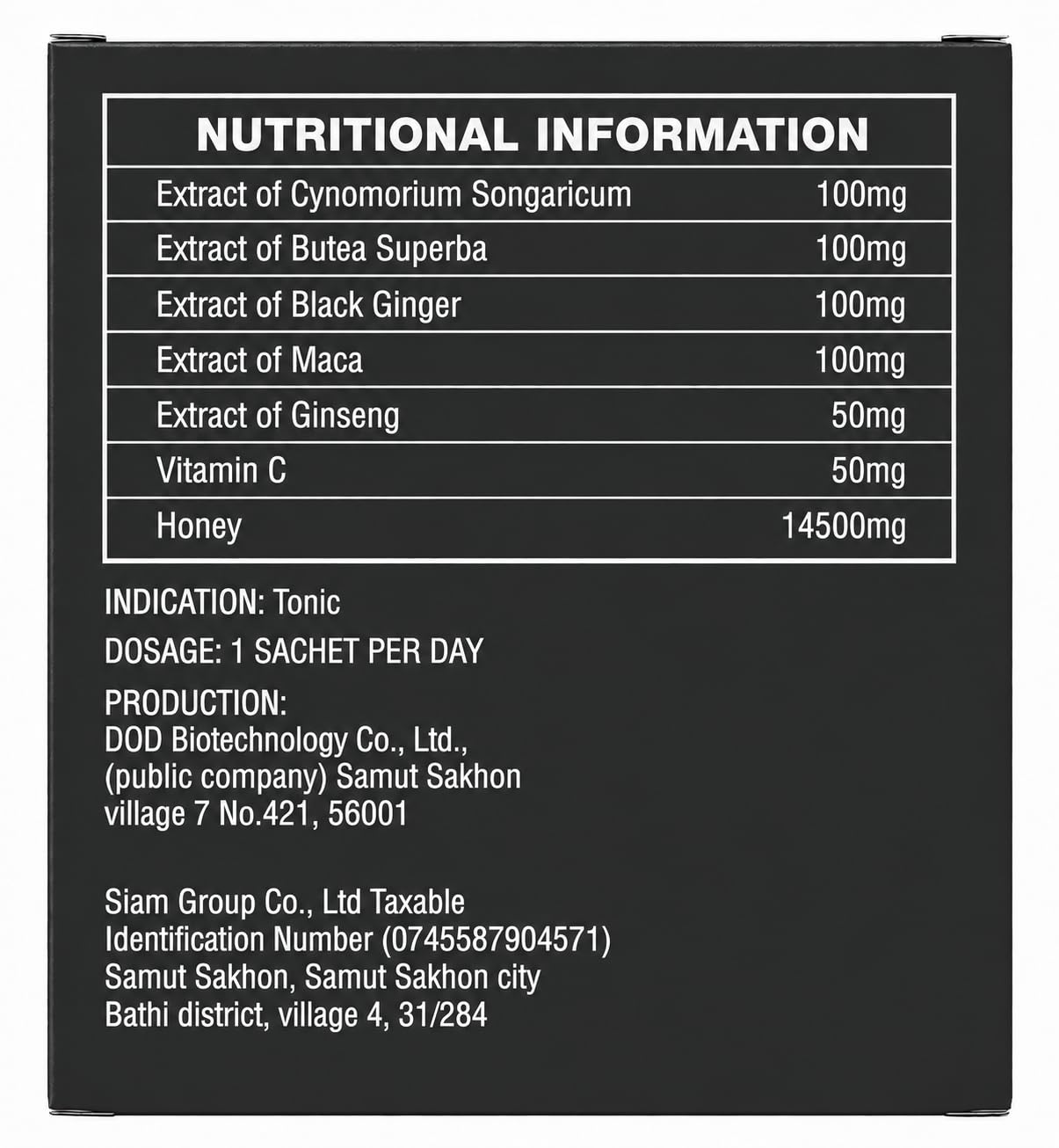 Beehon Miel en Sticks 100% Naturel – 10 Sachets Individuels x 15g – Ginseng, Gingembre Noir, Maca x 15g – Produit Alimentaire à Base de Miel et Extraits Végétaux