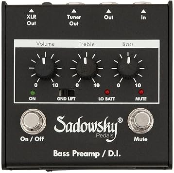 Sadowsky SBP-1 v2 - Outboard Bass Preamp/DI - Give Your Bass the Famous Sadowsky Sound!