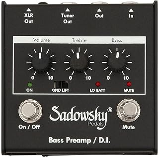 SBP-1 v2 - Outboard Bass Preamp/DI - Give Your Bass the Famous Sadowsky Sound!