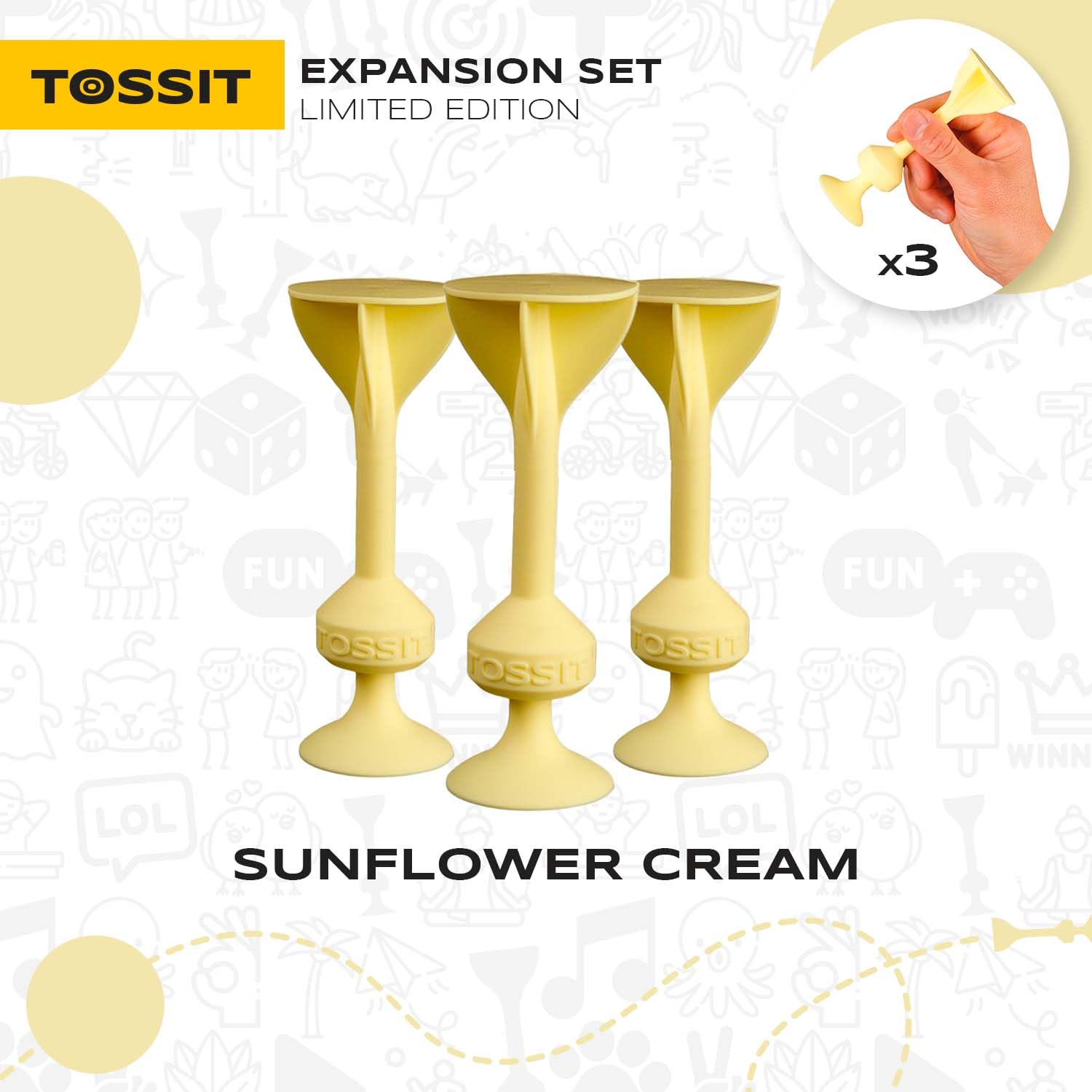 TOSSIT Suction Cup Darts, Toss Game Perfect Family and Party, Silicone Throwing Game for Backyard Indoor and Outdoor Fun - Image 2