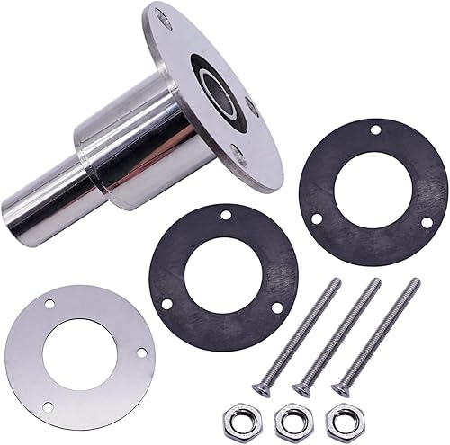 HABIIID Calentador marino de 0.945 in a través de la piel del escape de acero inoxidable 316L, con pernos y tuercas, para calentadores de