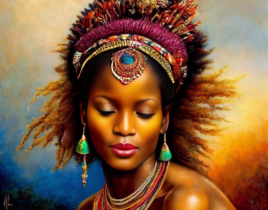 Affiches sur toile de femme africaine pour habiller un grand mur vide avec élégance