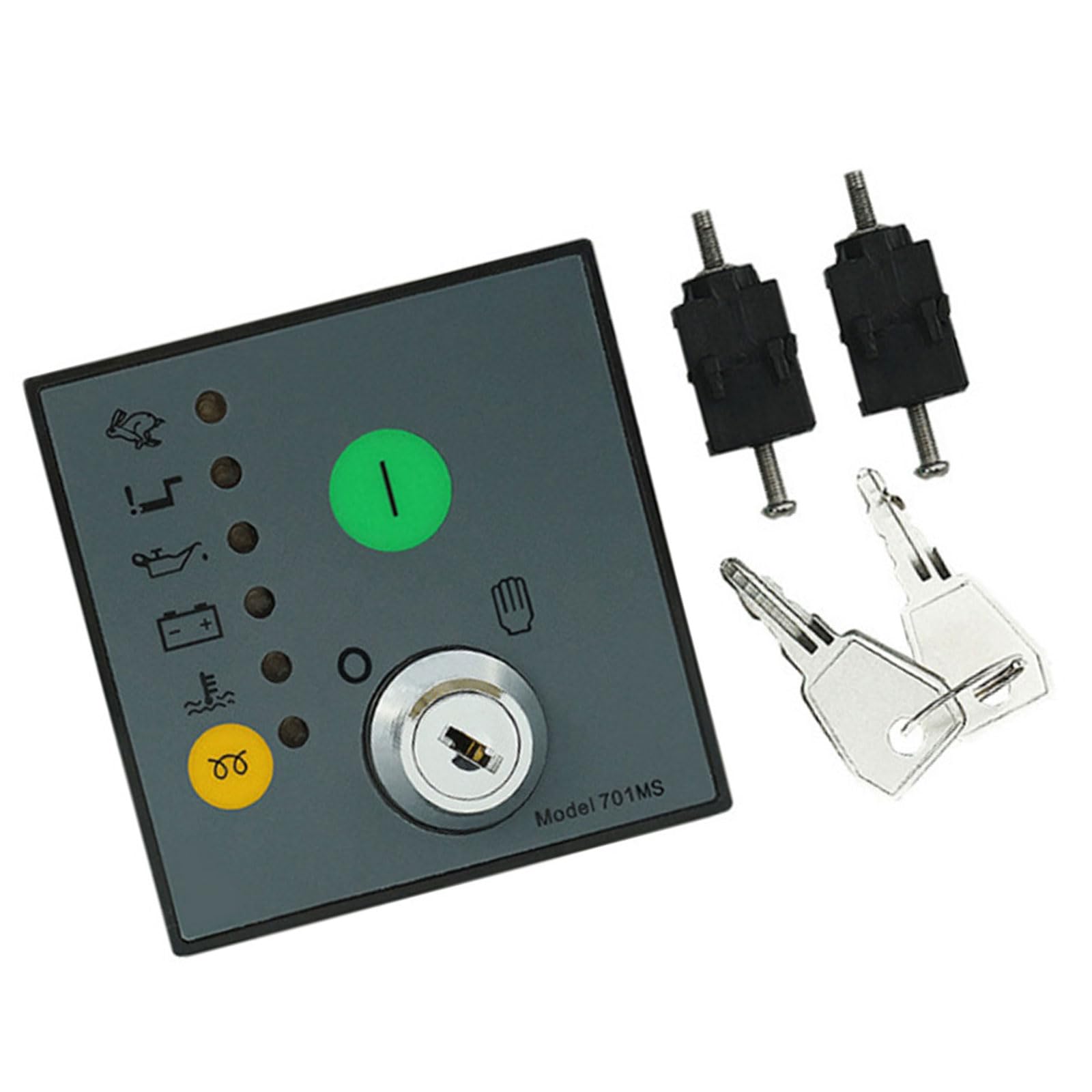 RGYBAO DSE701MS Generator Controller Module Replacement Generator Control Module Manual Start Panel Industrial Grade Controller