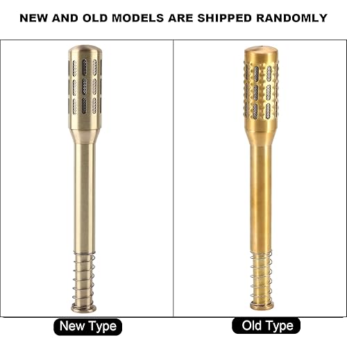 Miniatura 9 de Quemador de rollos Moxa, ANGGREK Big Brass Moxa Roll Burner Moxibustion Masaje Stick