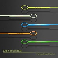 Vista 4 de HERCULES Línea de pesca con mosca flotante peso adelante Fly Line con doble lazo soldado