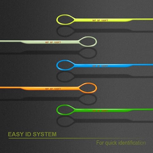 Miniatura 4 de HERCULES Línea de pesca con mosca flotante peso adelante Fly Line con doble lazo soldado