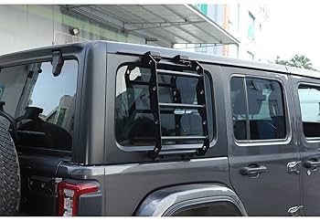 ラングラー　JL用　サイドラダー中古 ジープ ラングラー JL アルミニウム サイド ラダー Aluminum