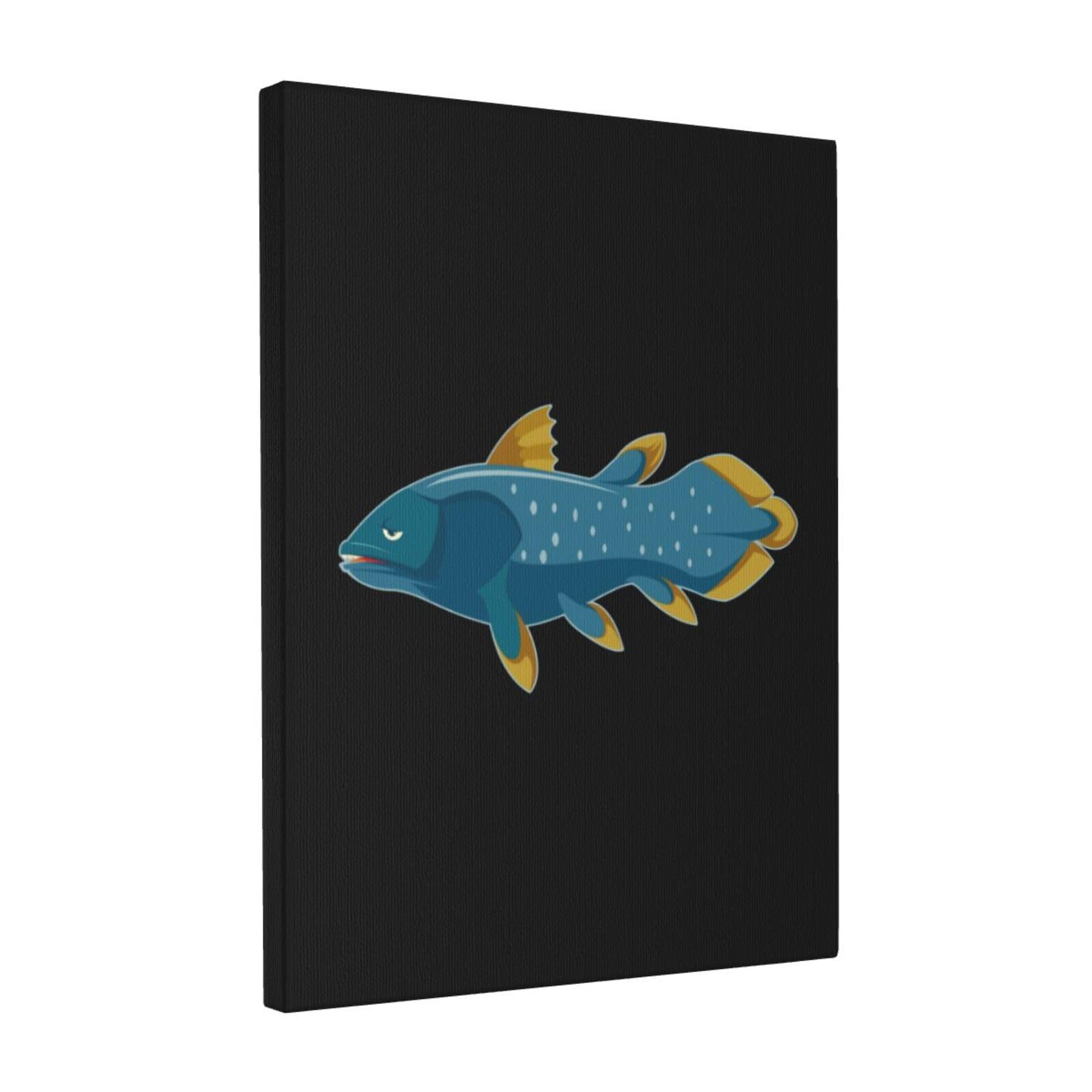 Amazon.co.jp: シーラカンス 魚 アートポスター アートパネル