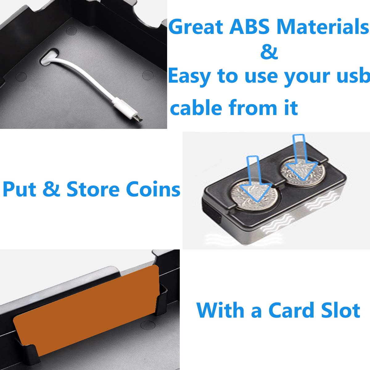 TTCRII for Jeep Wrangler JL JLU Centre Console Organizer Tray 2018