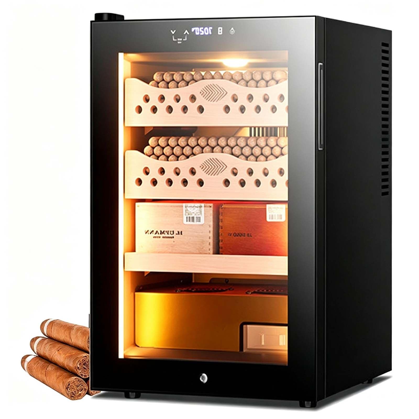 Cantinetta Sigari Elettrica,Humidor Con Raffreddamento Termostatico B