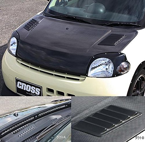 Amazon | エッセ(L235S/L245S) エアロボンネット フルカーボン/裏表