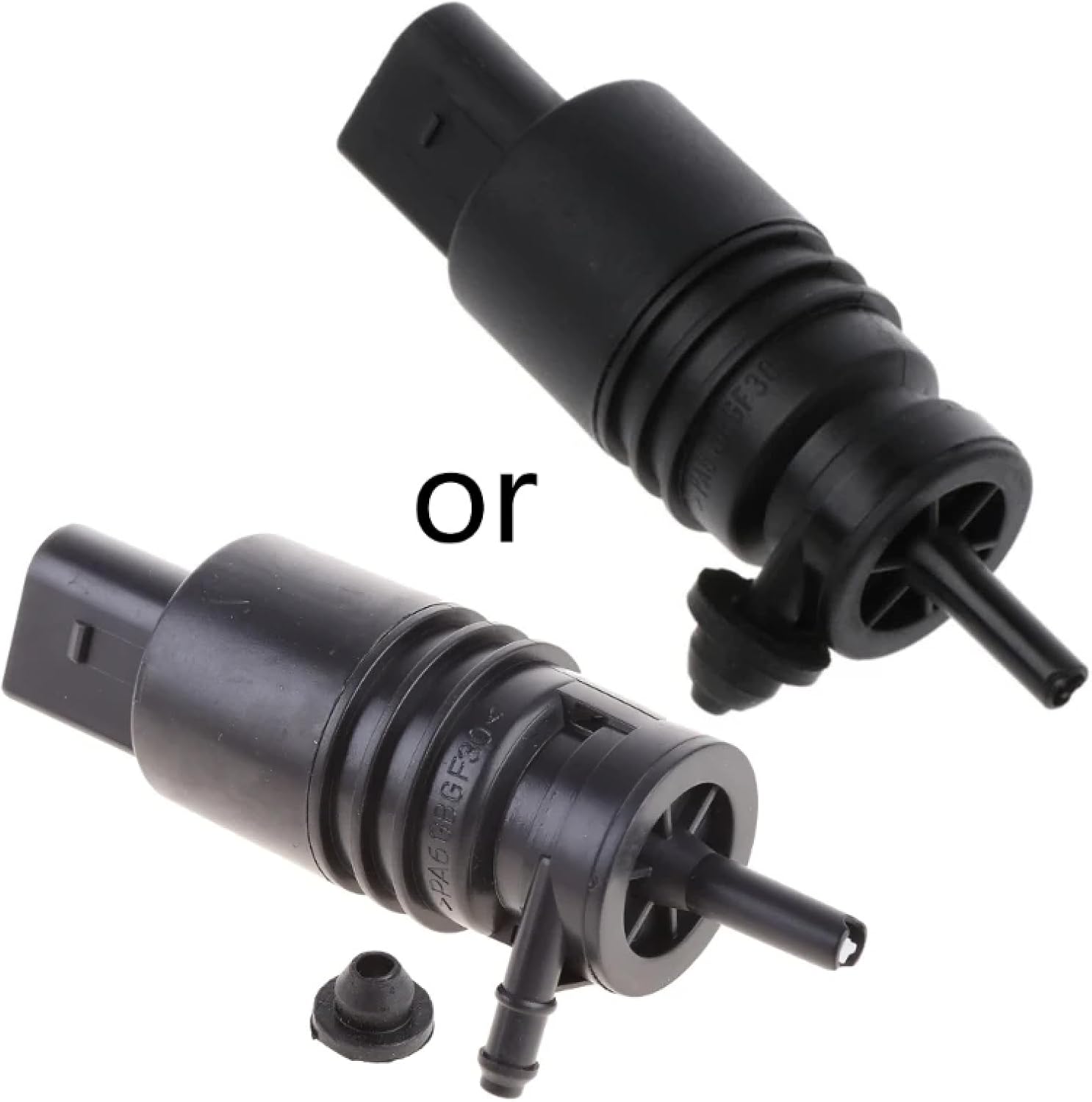 for E46 E38 E39 E60 E65 E53 X5 Z4 Black Windshield Fluid Washer Pump Motor Windshields Replacement Car Parts