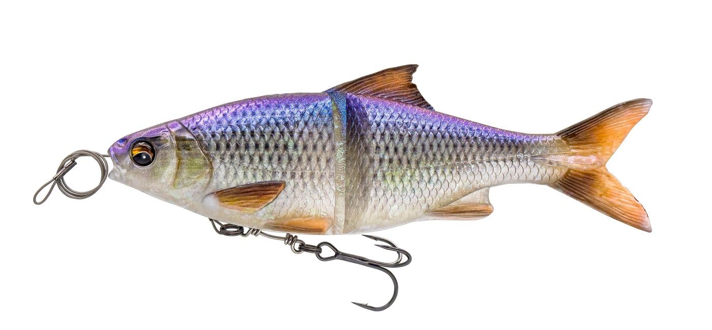 Savage Gear 3D Glide Roach Swimbait, Weight: 170g, Size: Size 1/0, Length: 23 cm, Colour: Clear Blue Roach