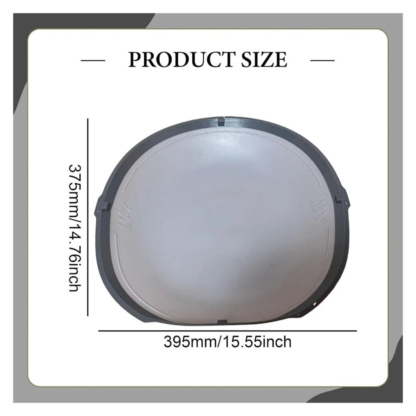 Compatible For Alfombrilla Silicona Caja Gatos Smart Toilet | Alfombrilla silicona, ajuste estable, repuesto gris, fácil limpieza