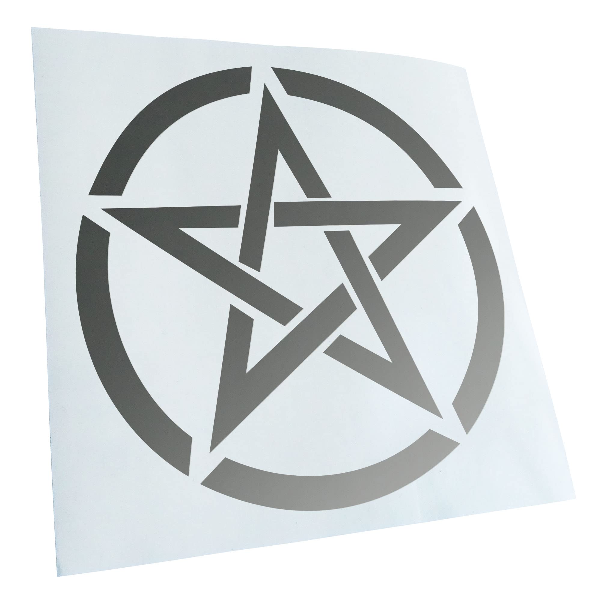 Pentagram JDM Decal Racing Die Cut Sticker 11 x 11 cm