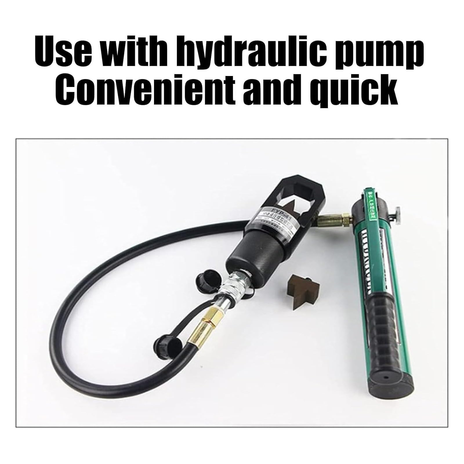 Hydrauliczny rozgałęźnik do nakrętek, narzędzie do usuwania nakrętek typu dzielonego 12T, zakres cięcia nakrętek 14-22/24-36 mm, skok 17 mm, do usuwania zardzewiałych uszkodzonych nakrętek