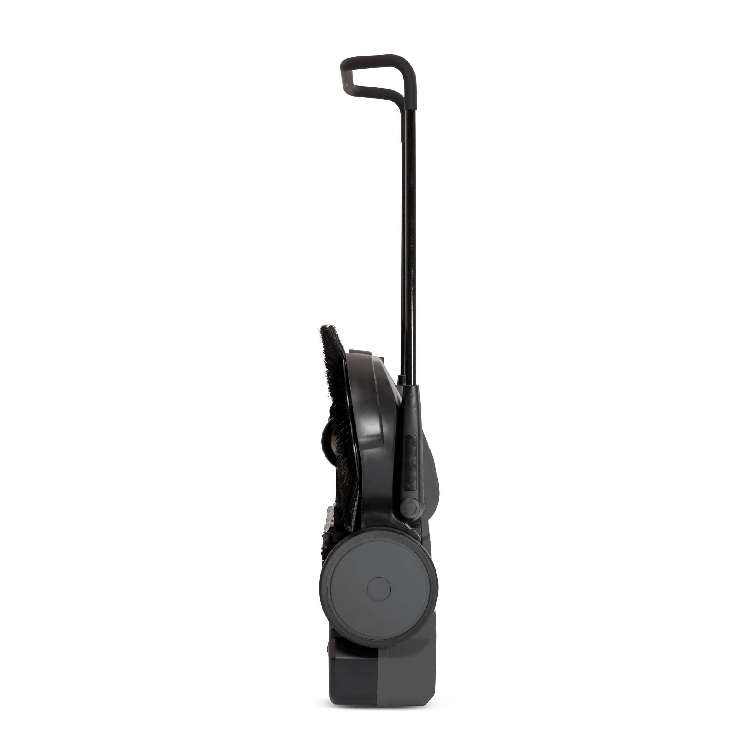 Steinbock Kehrmaschine Turbo elektrisch | 2-fache Schmutzaufnahme | 97 cm Kehrbreite | 4.100 m²/h Kehrleistung | 50 l Behälter | Anthrazitgrau | nasse/trockene Oberflächen | Handkehrmaschine