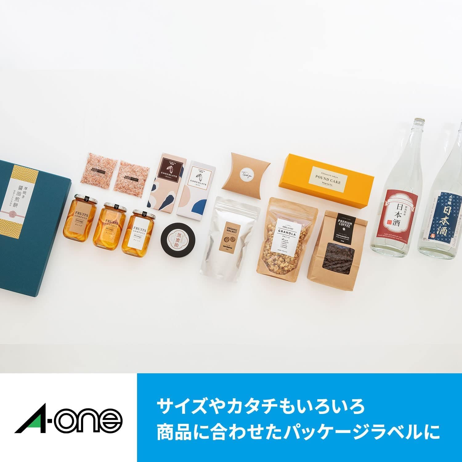 A-One 62201E Inkjet Super Water Resistant Matte Paper Label Sticker A4 Uncut 20 Sheets