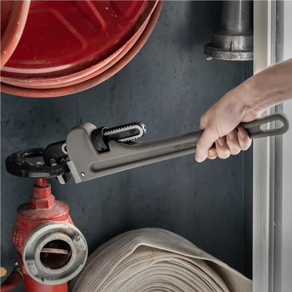 Llave for tubos con agarre eléctrico multiusos for el hogar Herramienta de llave universal multiusos Llave for fregadero ajustable compacta Reparación del hogar Llave for tubos con agarre antideslizan