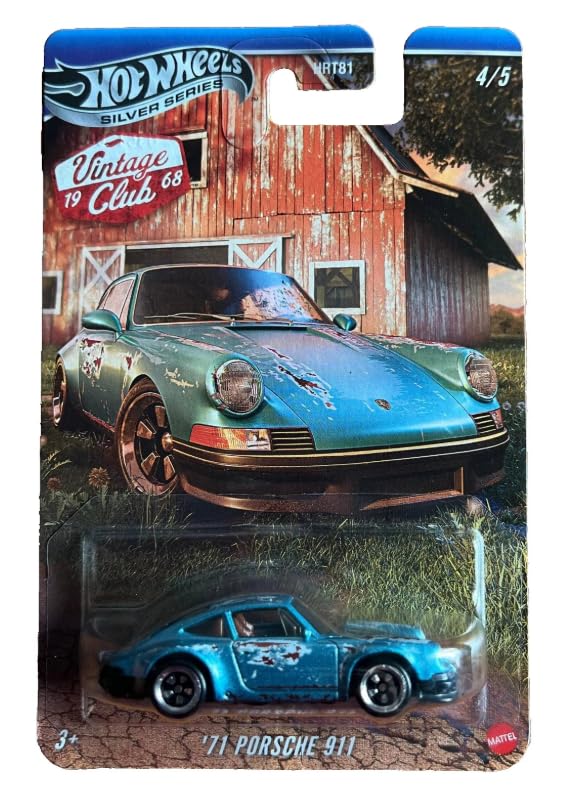 Amazon.com: Hot Wheels Silver Series Vintage Club - '71 Porsche