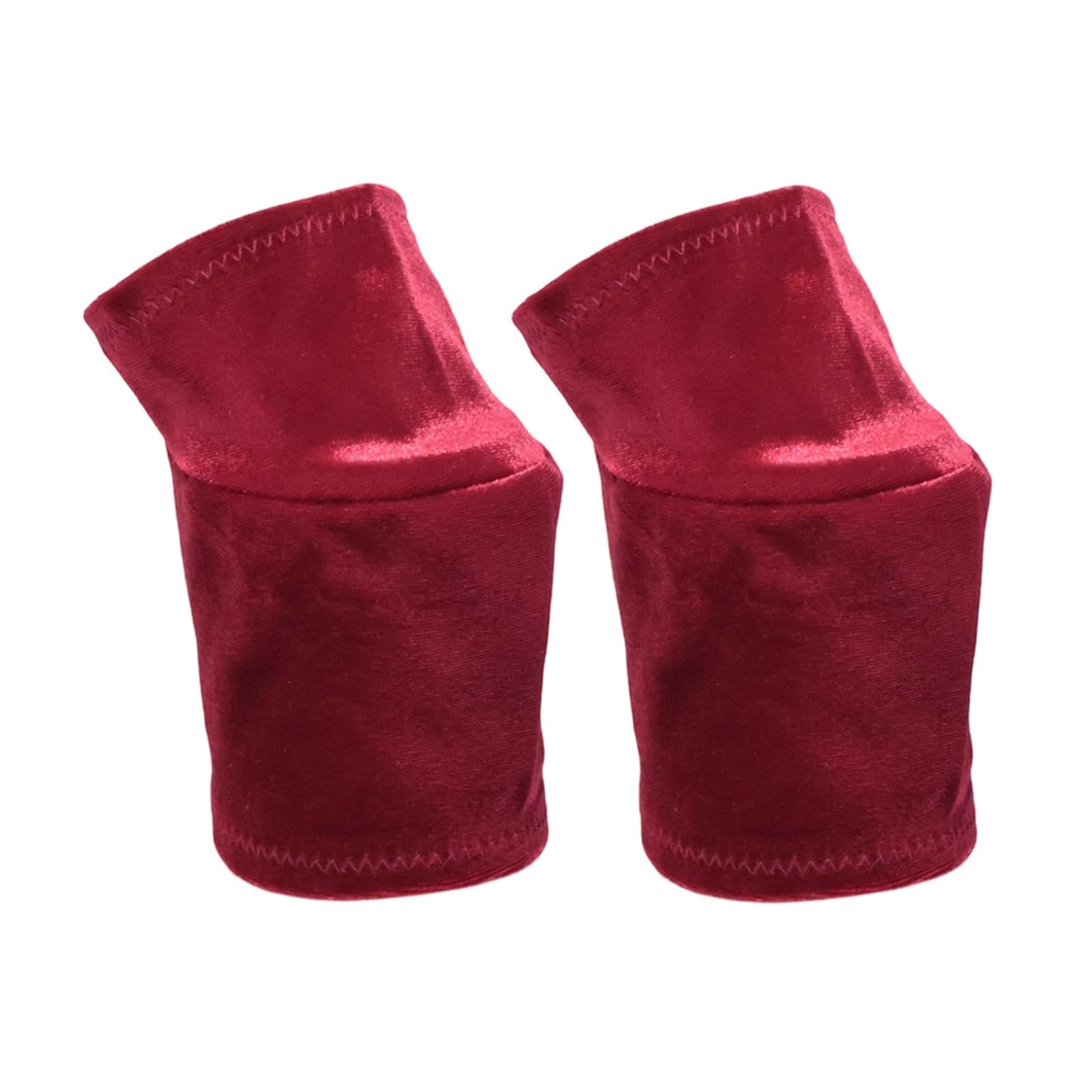 2 Pezzi Copriscarpe Proteggi Scarpe Da Pole Velluto Resistente All'usura Antiscivolo Maniche per Scarpe Da Spogliarellista Adatte per Lez, M
