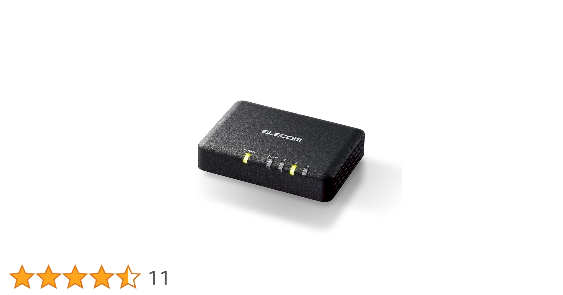 Amazon | エレコム スイッチングハブ ギガビット対応 3ポート
