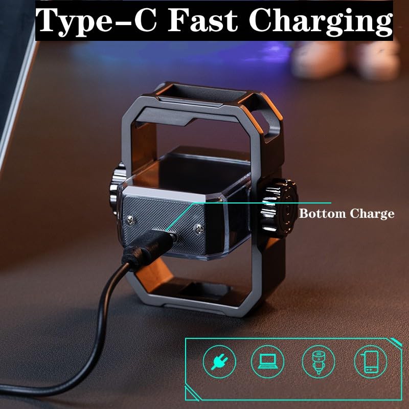 Encendedor Eléctrico Baddie Doble Arco Negro miniatura 4