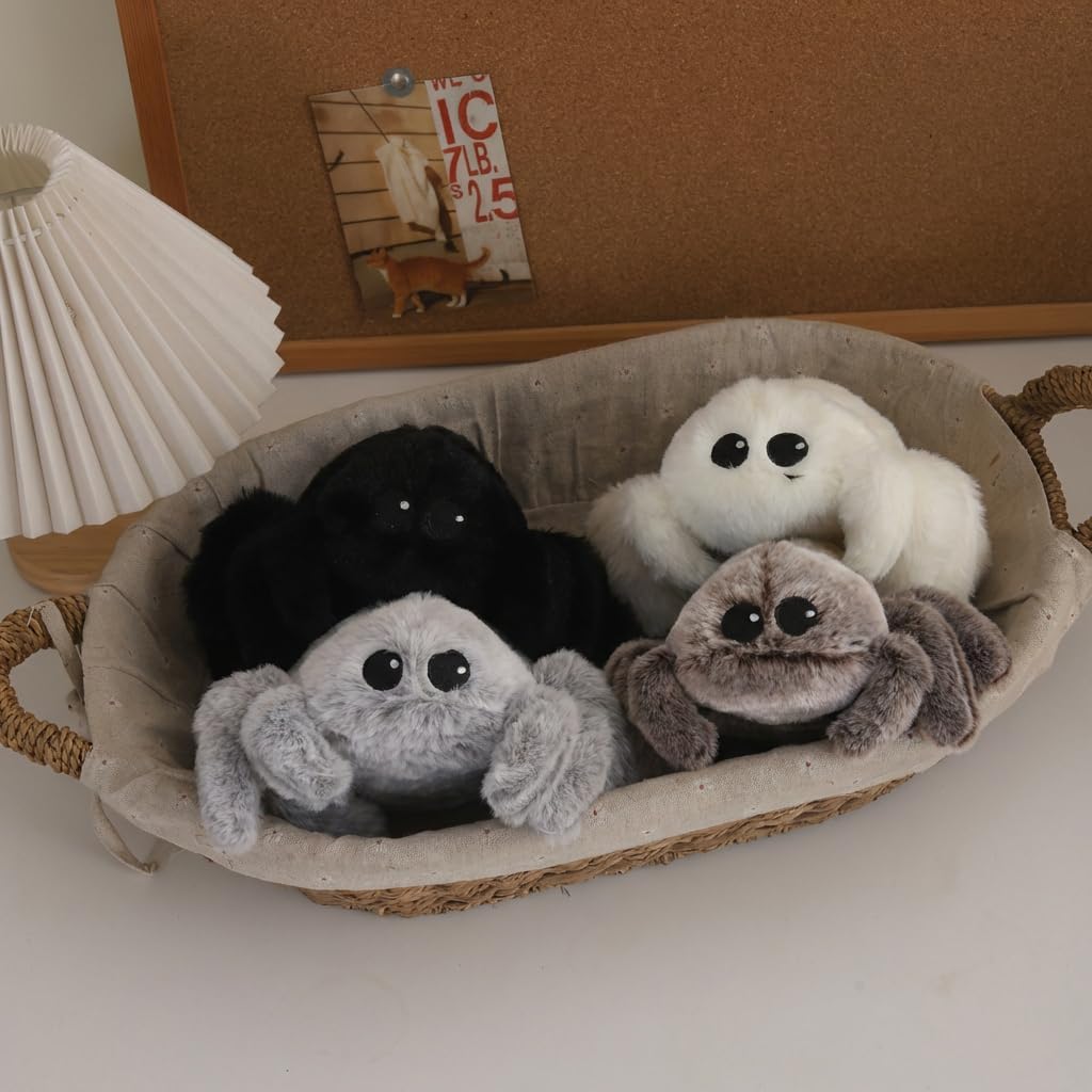 Cute 9" Spider Plush Toy - Birthday Halloween Valentine Gift image 5