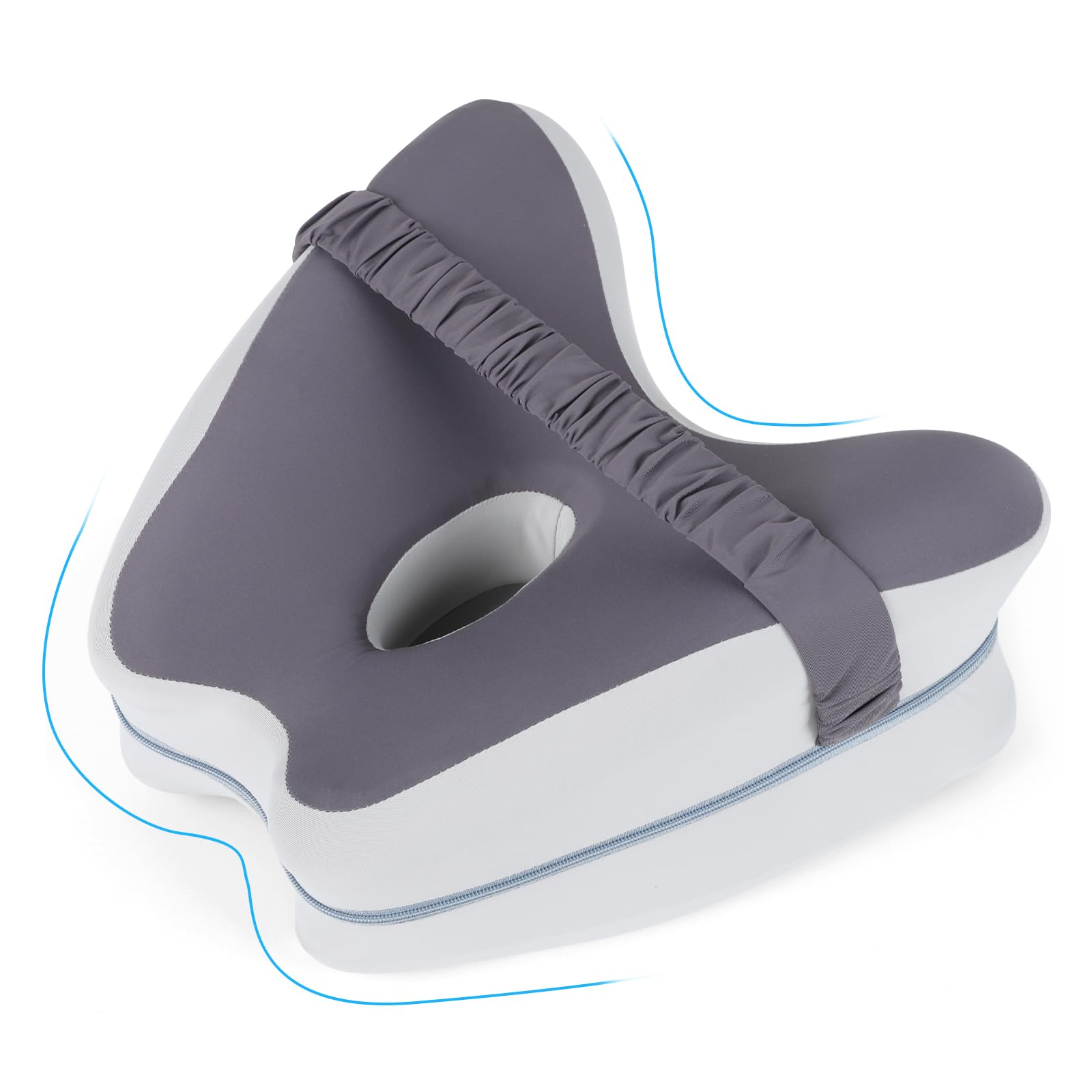 Coussin Genoux Pour Dormir, Pour Dormeurs Latéraux, Coussin Entre Jambes Pour Dormir, Coussin Celsius Entrejambe, Coussin Sciatique, Oreiller