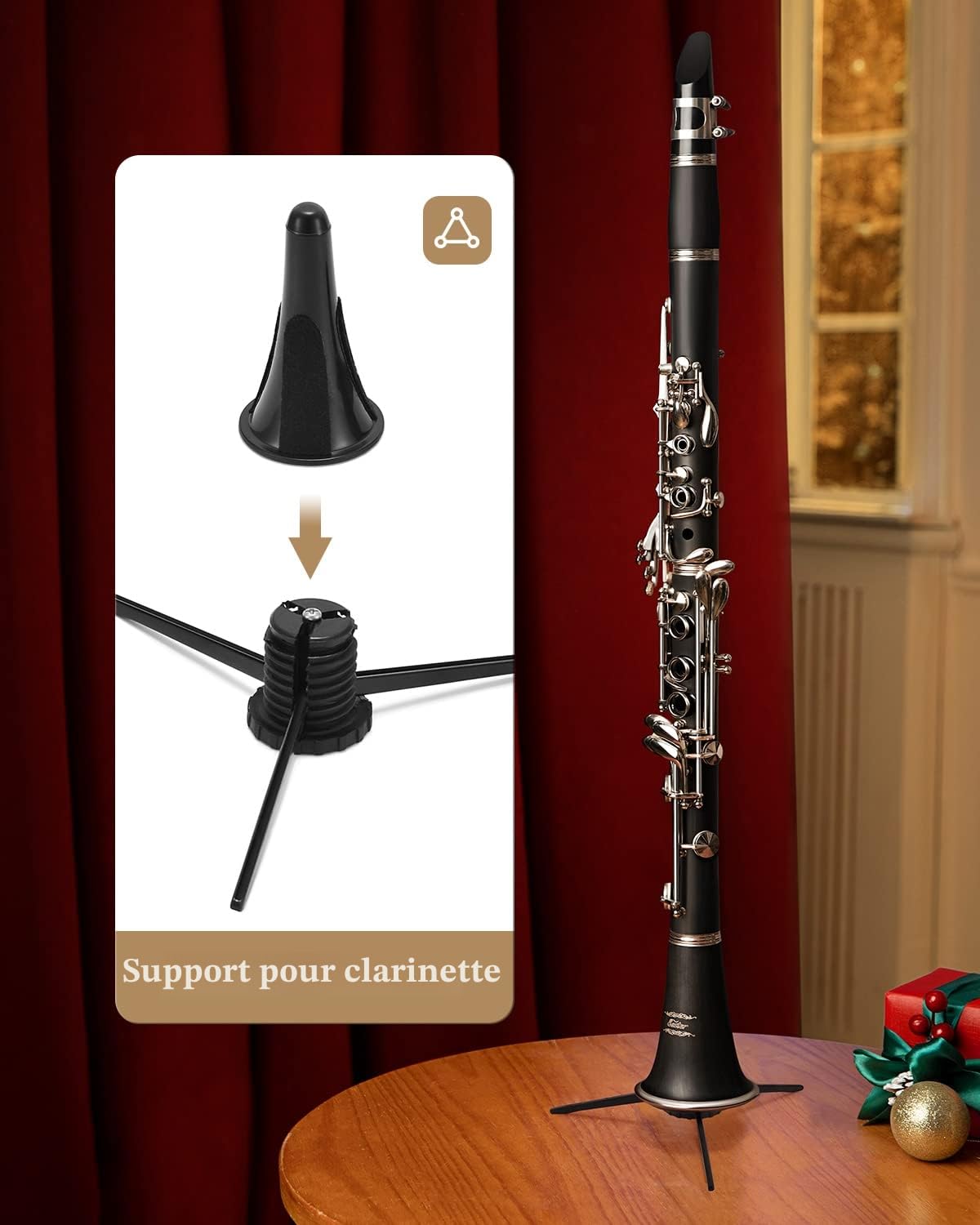 Eastar ECL-300 Black Ebonite B Flat student Clarinet