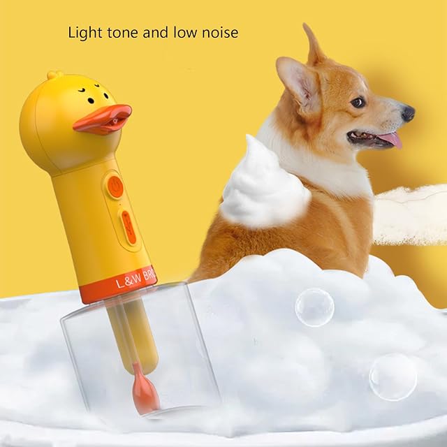 Foto 2 de 8 de Oxxggkao Máquina eléctrica de espuma para lavado de perros con batería recargable