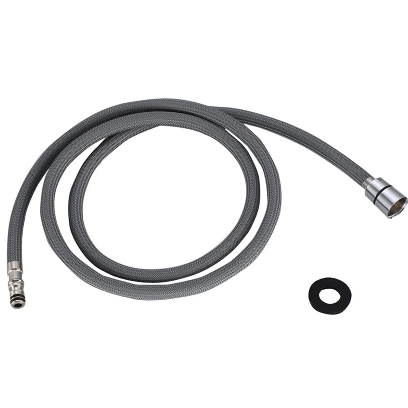59-inch Nylon Braided Flexible Hose Pull Out and Down for Kitchen Faucet Sink for Bathroom Fittings