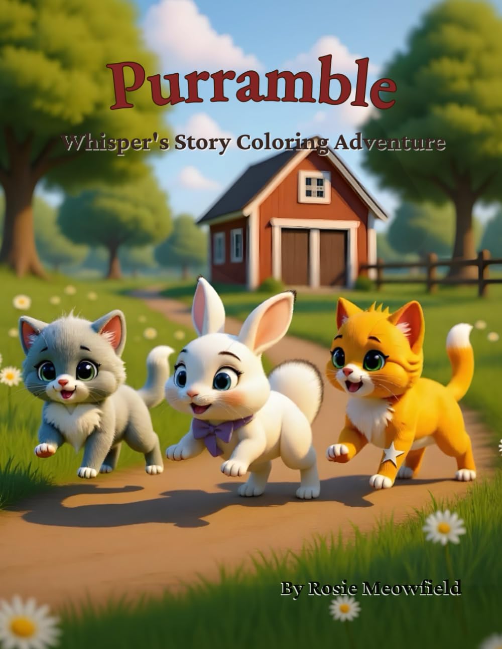 Purramble: Whisper's Story Coloring Adventure (Purramble Coloring)
