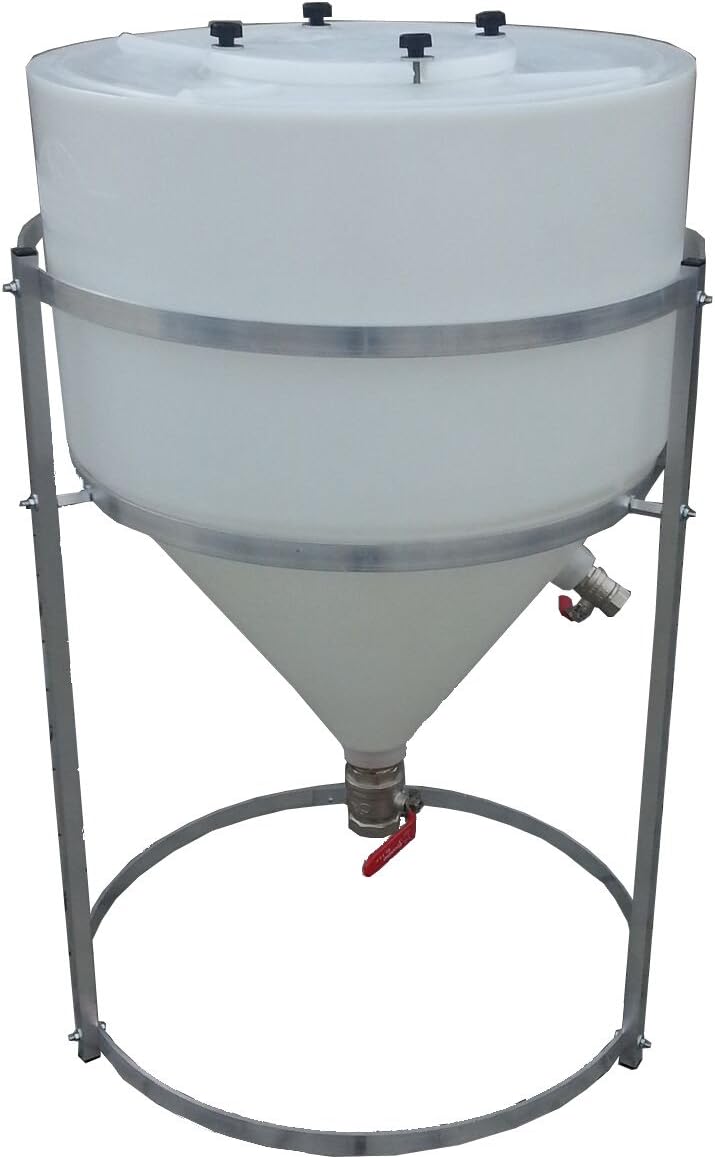 Conical Tank with Steel Stand 210 L