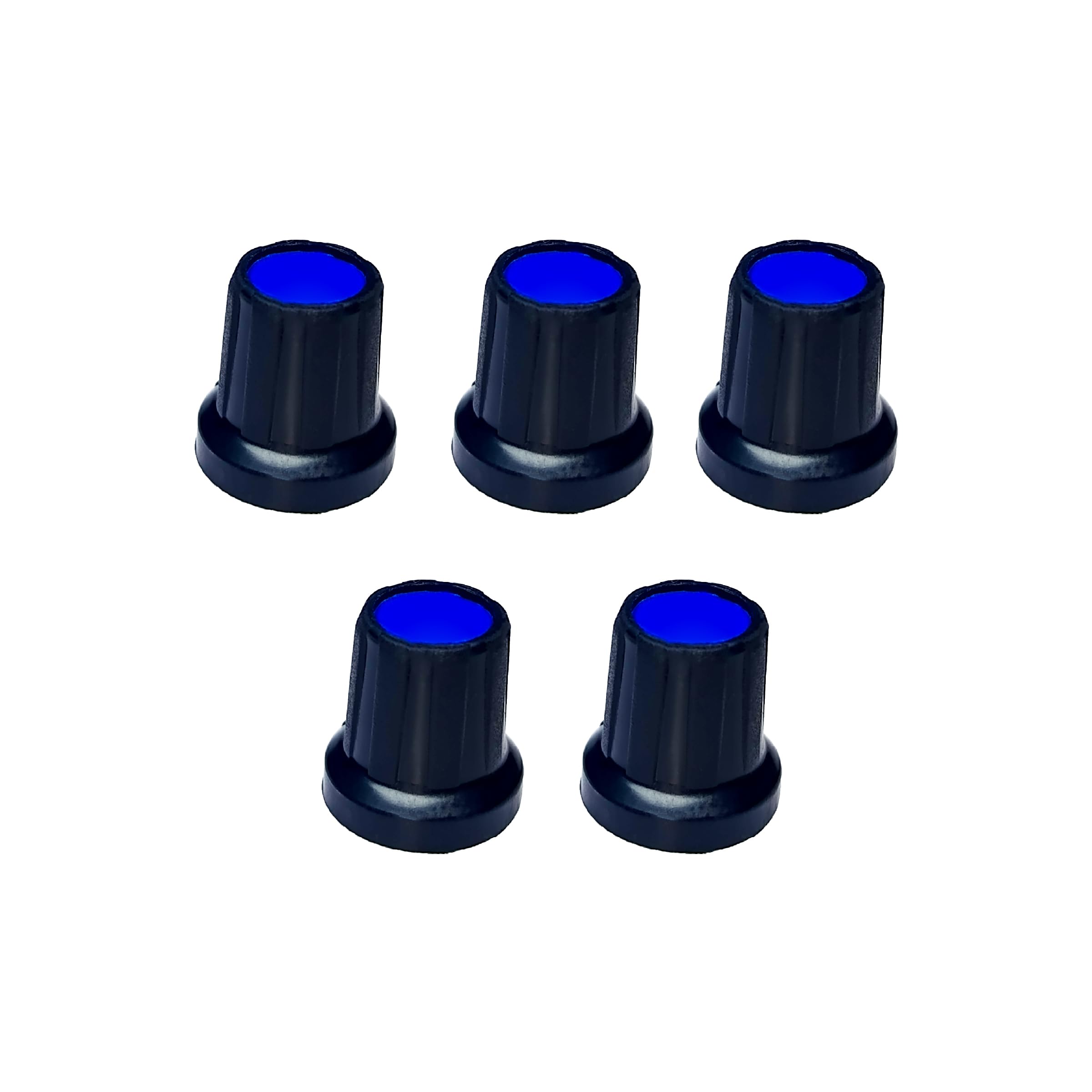 Vincentvolt Blue Color Potentiometer Knob or Cap For D Shape Rotary Potentiometer Switch (5)-image-21