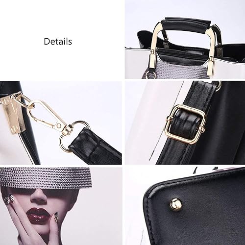 Miniatura 10 de Nevenka Bolsos y bolsos de mano para mujer bolsos de hombro con asa superior bolsos de cuero para mujer 1, 10, 12, 13, 2, 3, 4, 5, 6, 7, 8, 9