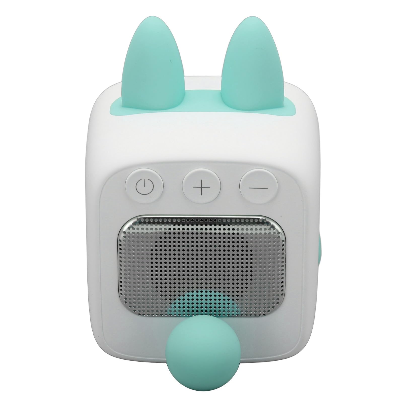 Reloj Despertador Inteligente con Altavoz Bluetooth, Pantalla de 2,01 Pulgadas, Modo de álbum de Fotos GIF con Batería de 3000mAh, para Decoración de Escritorio de Hogar y (Verde Claro)