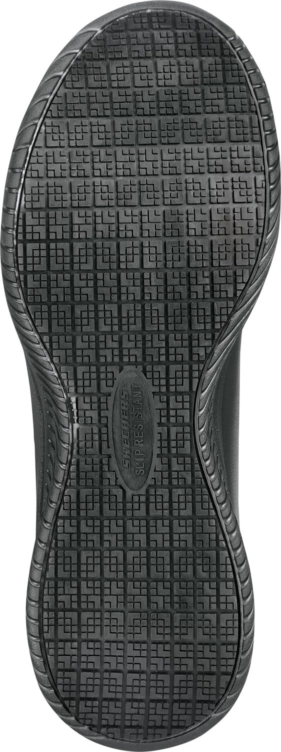 Skechers Work Ultra Flex 3.0, Eric, Zapatos de trabajo para hombre, puntera suave, EH, MaxTrax antideslizante, Oxford, zapatos de trabajo