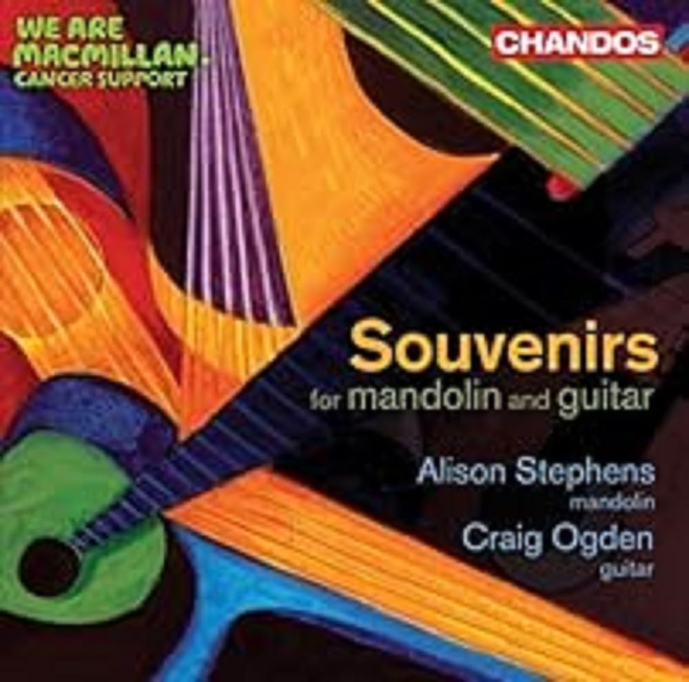 Alison Stephens - Souvenirs for Mandolin and Guitar CD Album - Used