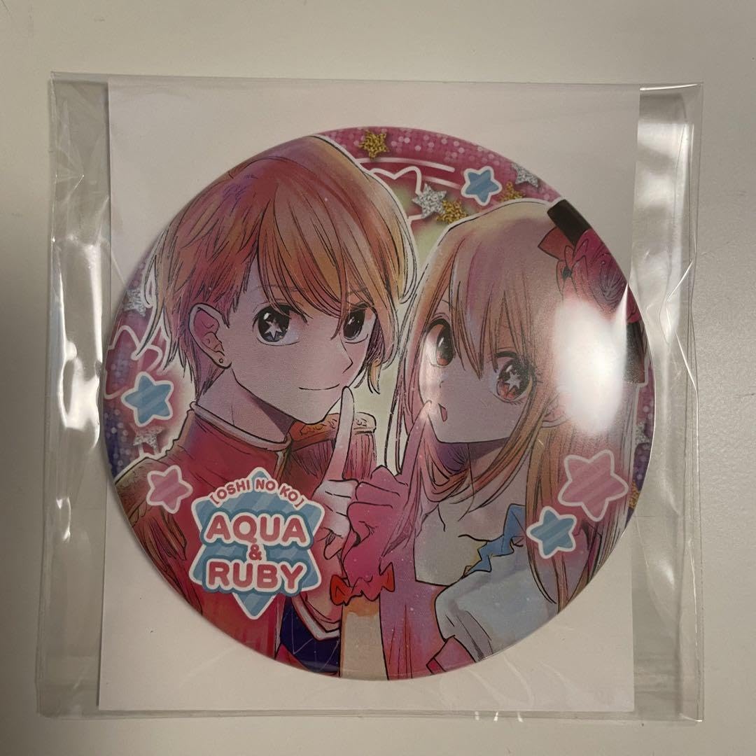 推しの子 ルビー 缶バッジ 推しの子展 TVアニメ【推しの子】展 輝きと影』にて新規描き下ろしグッズの発売が