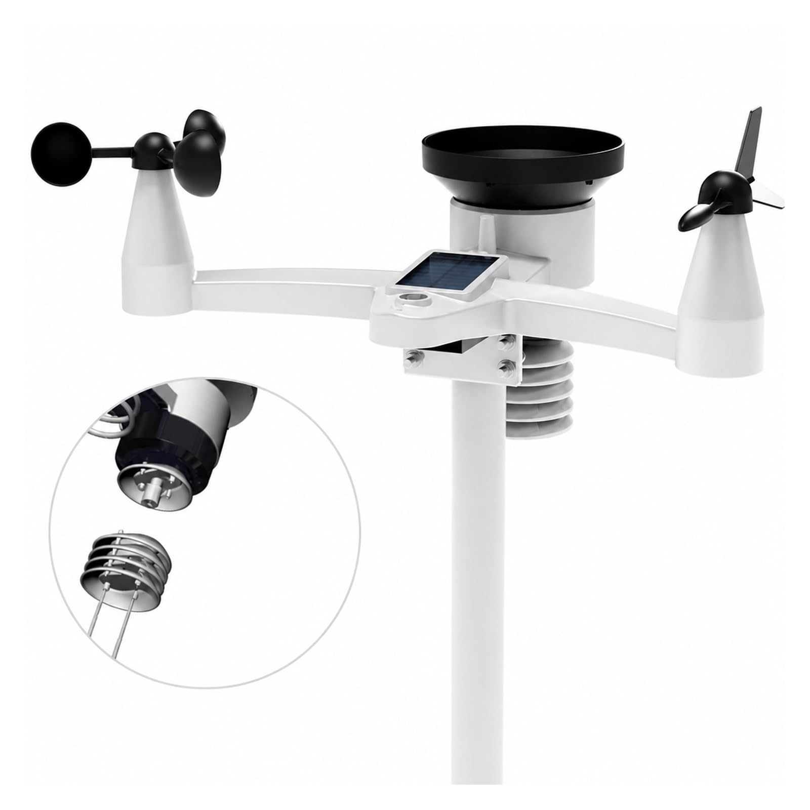 Pluviometro, Stazione Meteorologica WiFi Wireless 14 in 1 WS0355